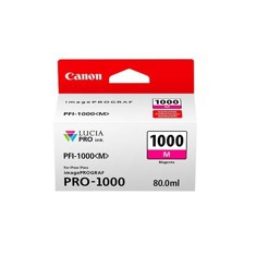 Cartucho tinta canon pfi - 1000 m magenta pro - 1000