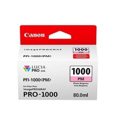 Cartucho tinta canon pfi - 1000pm foto magenta pro - 1000