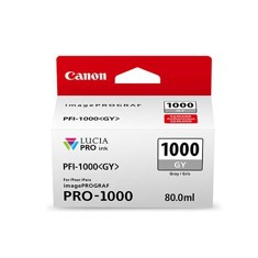 Cartucho tinta canon pfi - 1000gy gris pro - 1000