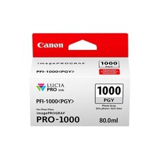 Cartucho tinta canon pfi - 1000pgy foto gris pro - 1000