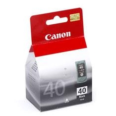 Cartucho tinta canon pg 40 negro 16ml pixma 1600 -  2200 -  2600 -  mp150 -  170 -  190 -  450 -  pg40