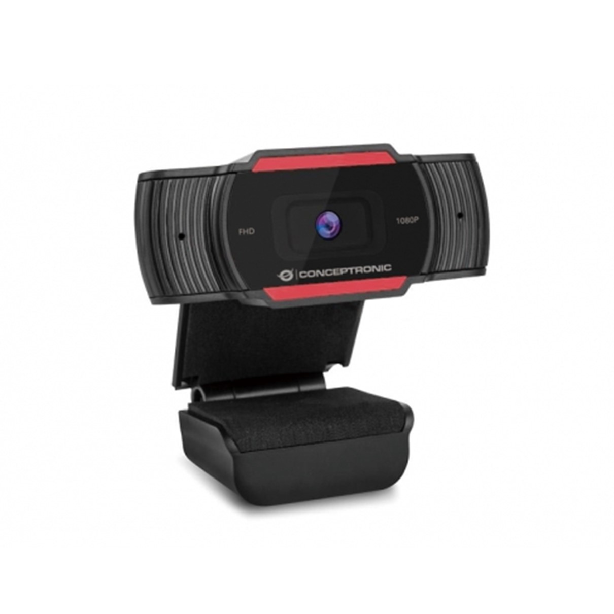 Webcam fhd conceptronic amdis04r - 1080p -  usb - foco fijo - 30 fps -  microfono integrado