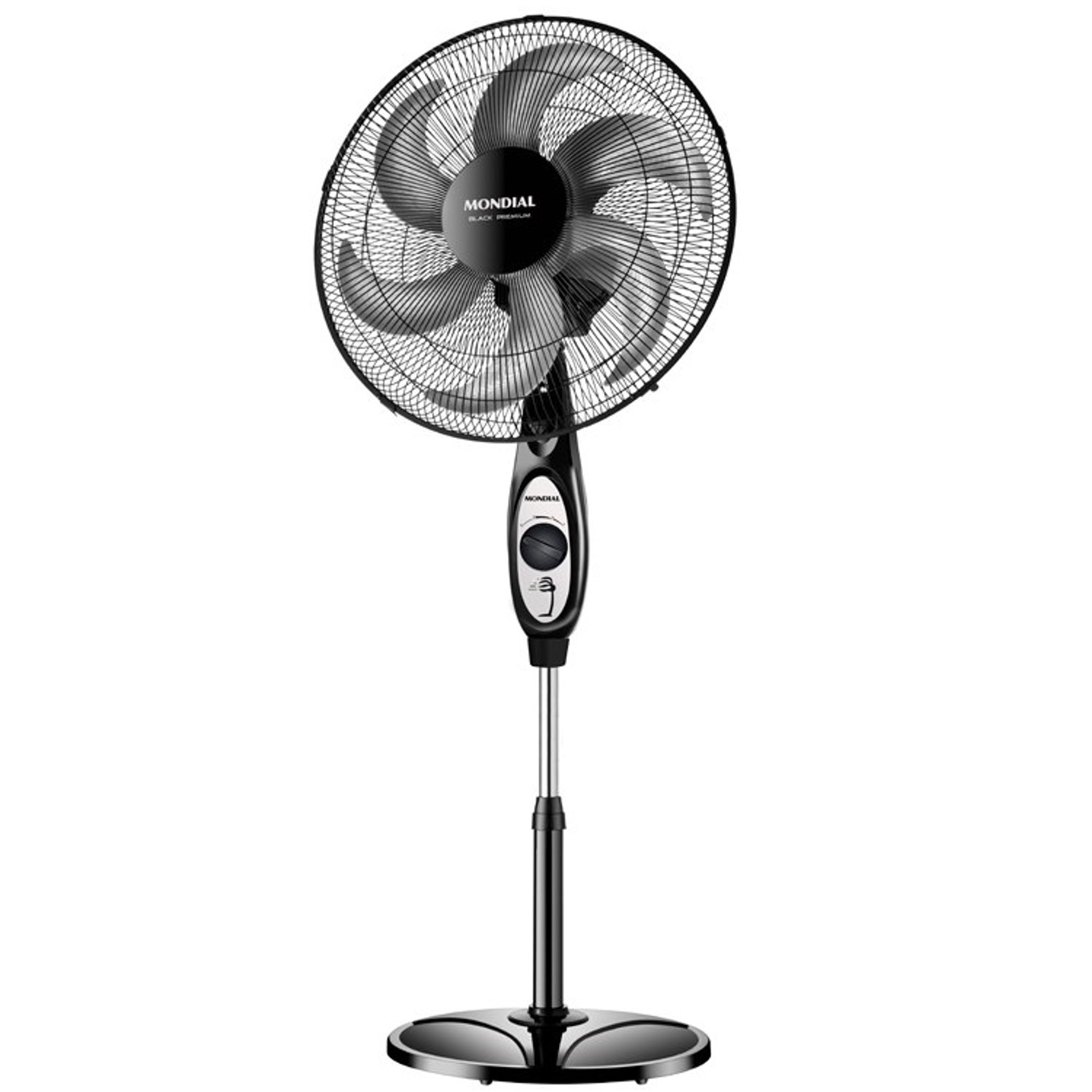 Ventilador de pie mondial v68 6 aspas 40cm turbo 85w