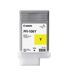 Cartucho tinta canon pfi106y amarillo ipf6400se -  ipf6300s -  ipf6400s -   ipf6300 -  ipf6350 -  ipf6400 -  ipf6450