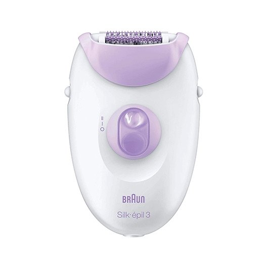 Depiladora silk - epil braun 3 3170 20 pinzas -  seco -  2 velocidades -  afeitadora -  masaje