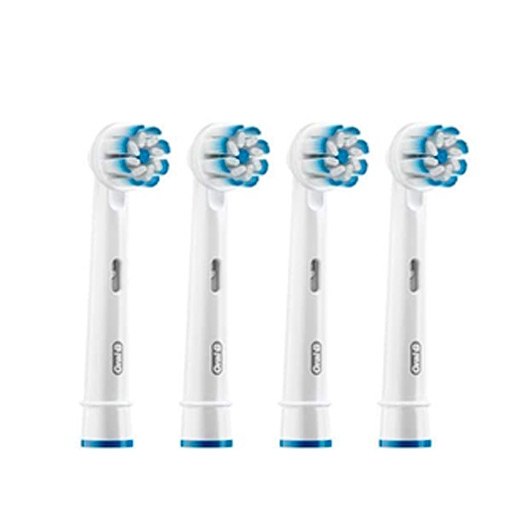 Recambio cepillo dental oral - b eb60 - 3+1 sensi t. 4 unidades - elimina placa - masajea la encia eb60 - 3+1us