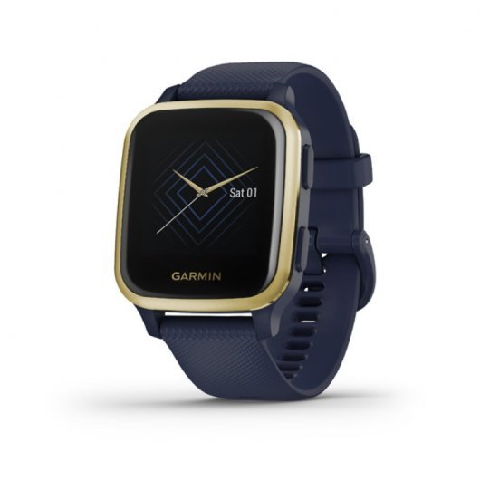 Smartwatch garmin sportwatch venu sq music - f.cardiaca - gps - glonass - galileo - bt - c. estres - azul