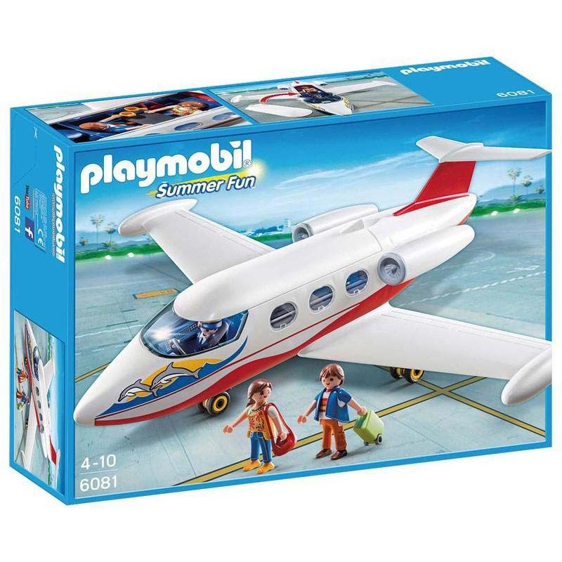 Playmobil ciudad avion de vacaciones
