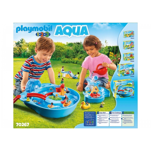 Playmobil aqua 1.2.3 parque acuatico