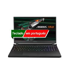 Portatil gigabyte aorus 15g kc - 8pt2130sh i7 - 10870h 3060p 16gb 512gb 15.6pulgadas w10h teclado portugues