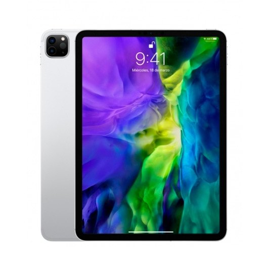 Apple ipad pro 11pulgadas  2020 512gb wifi silver  11 - l.retina - chip a12z - 12mpx - comp. apple pencil 2 mxdf2ty - a