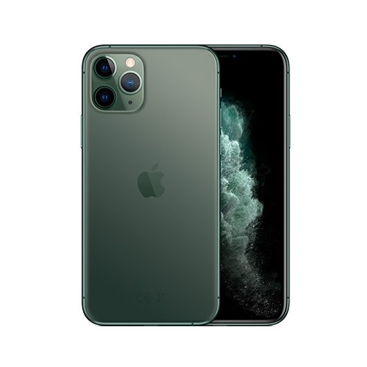Apple iphone 11 pro 256gb midnight green super retina xdr - a13 bionic - true depth 12mpx - 5.8  mwcc2ql - a