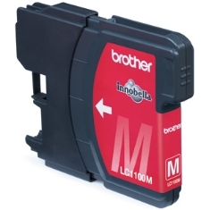 Cartucho tinta brother lc1100m magenta 325 paginas dcp - 585cw -  dcp - 6690cw -  mfc - 490cw -  mfc - 790cw