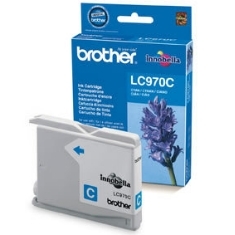 Cartucho tinta brother lc970c cian 300 paginas dcp - 135c -  dcp - 150c -  mfc - 235c -  mfc - 260c