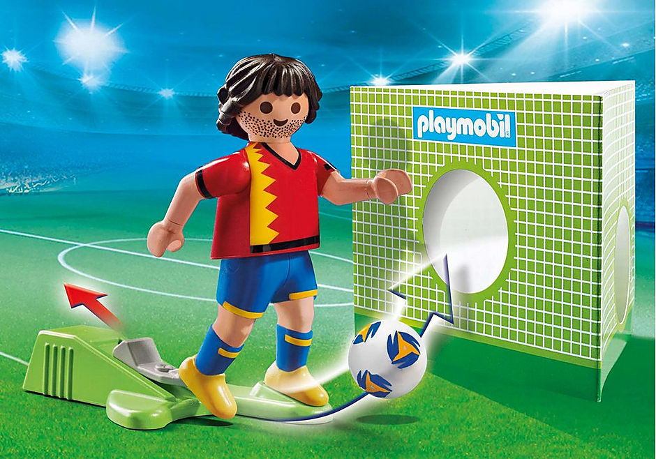 Playmobil deportes jugador de futbol -  españa