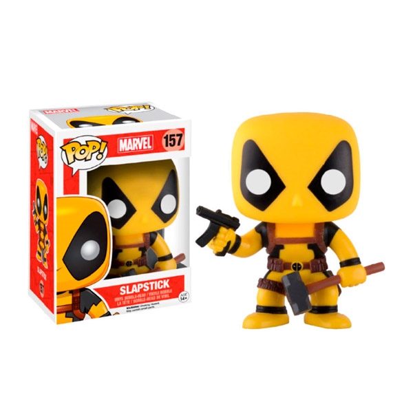 Funko pop marvel deadpool slapstick escuadron arcoiris exclusivo