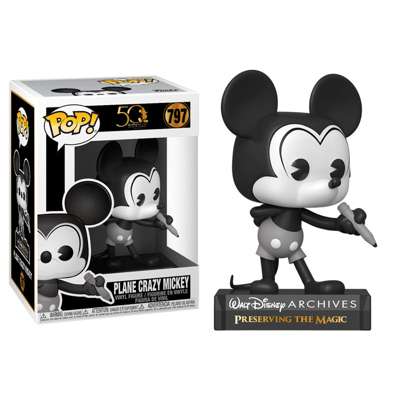 Funko pop disney archivos mickey mouse b&w clasico