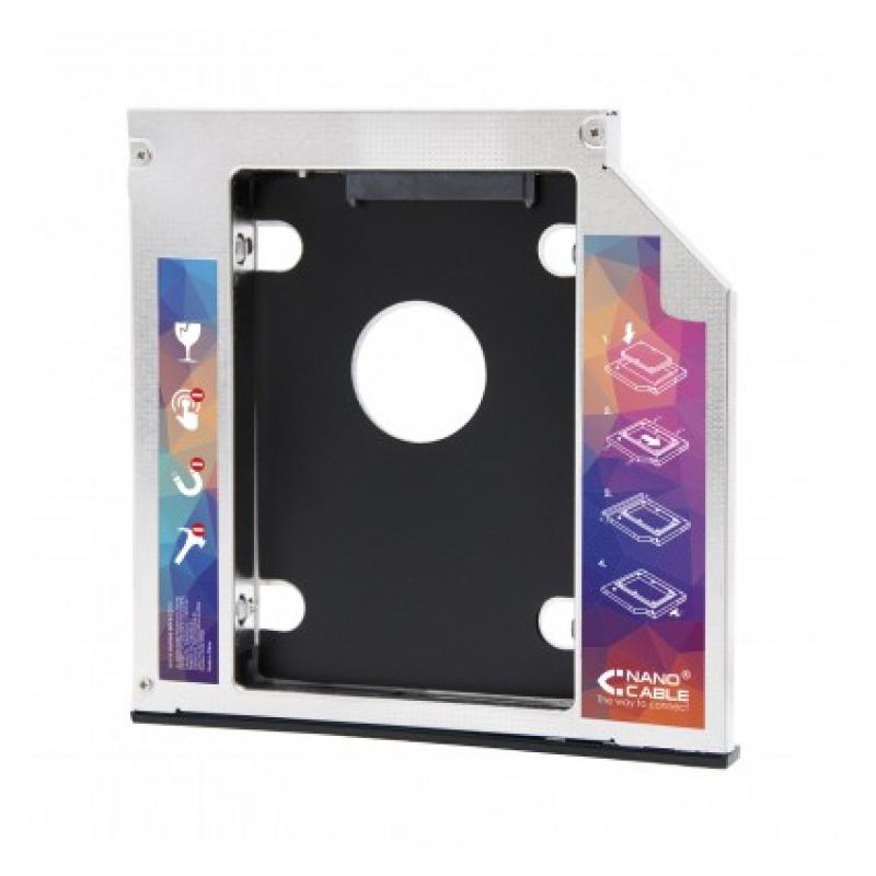 Adaptador  disco duro nanocable de 7.0mm para unidad óptica portátil de 9.5mm