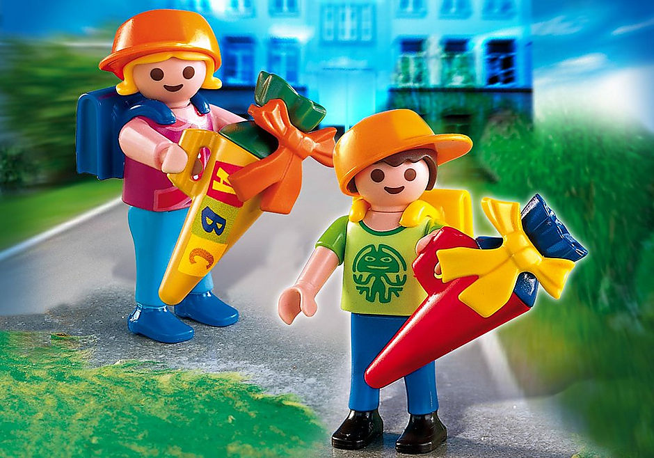 Playmobil ciudad colegio -  mi primer dia de cole