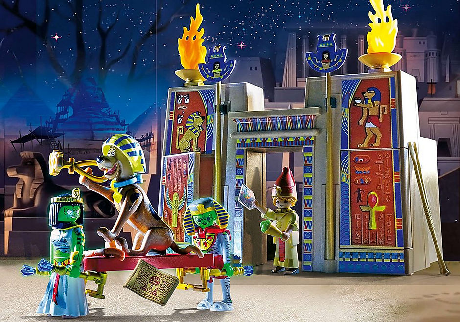 Playmobil scooby doo aventura en egipto