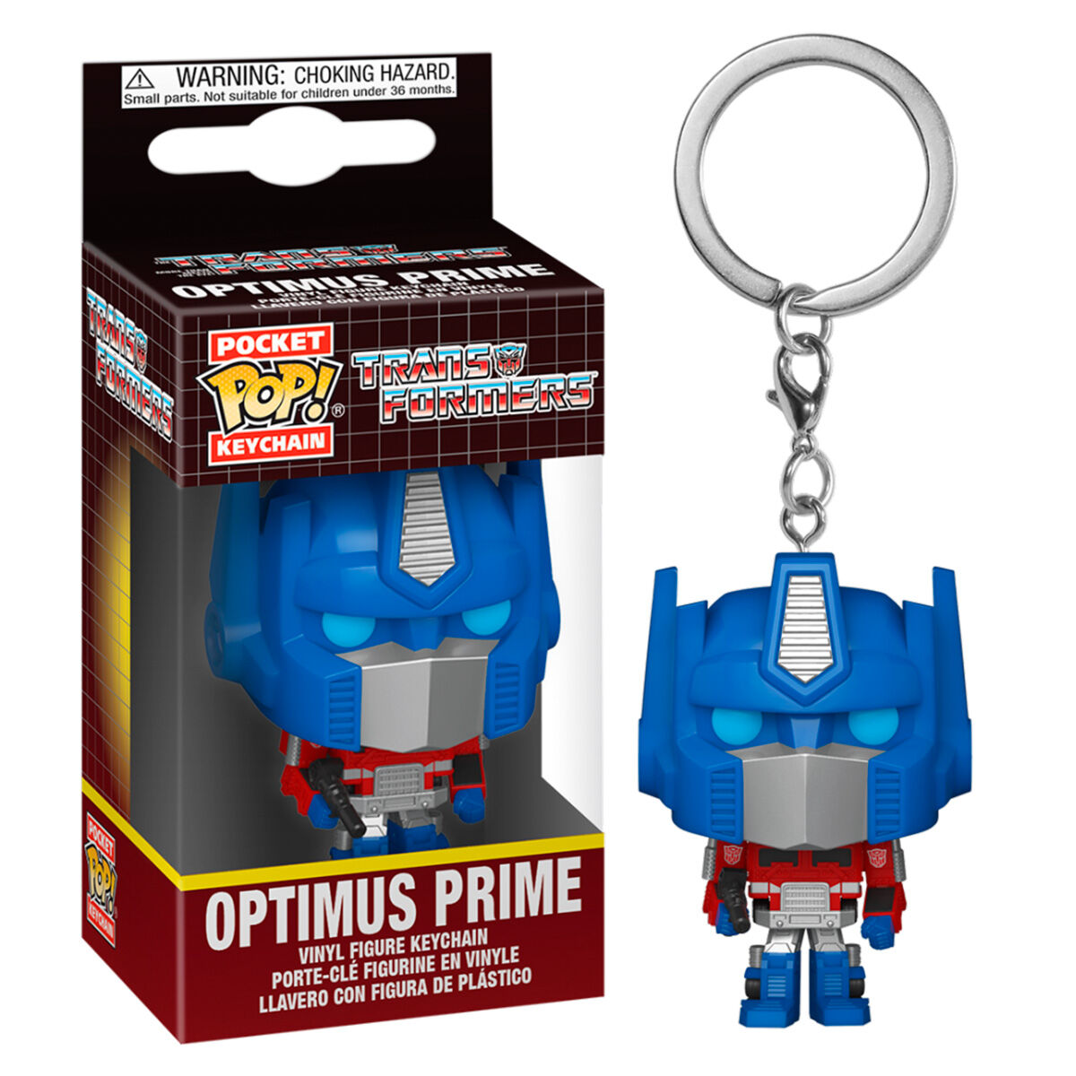 Funko pop keychain llavero cine transformers optimus prime 52154
