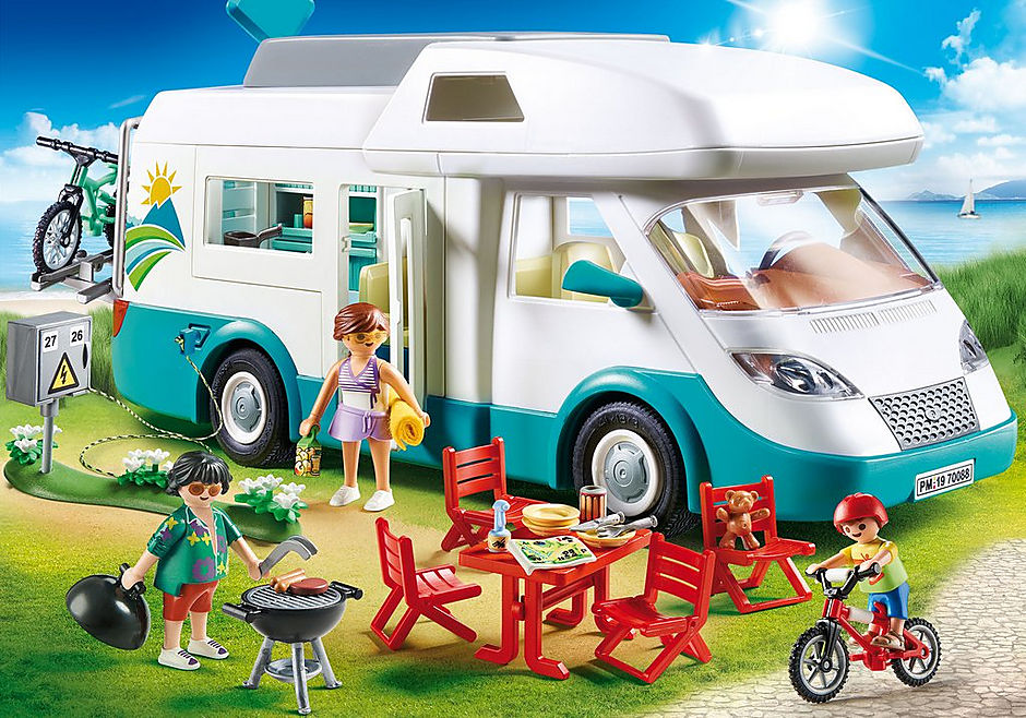Playmobil diversion en familia caravana de verano