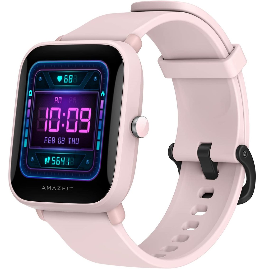 Pulsera reloj deportiva amazfit bip u pro  1.43pulgadas - smartwatch - pink