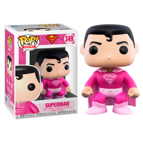 Funko pop dc superman rosa exclusivo investigacion contra el cancer de mama 49988