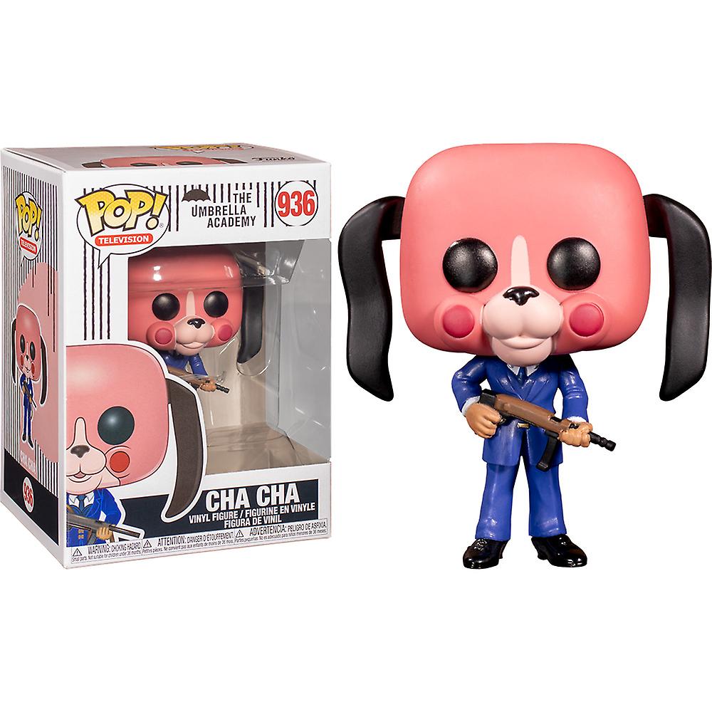 Funko pop series tv umbrella academy cha cha con mascara