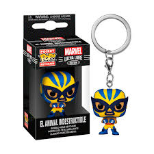 Funko pop keychain llavero marvel luchadores lobezno 53896