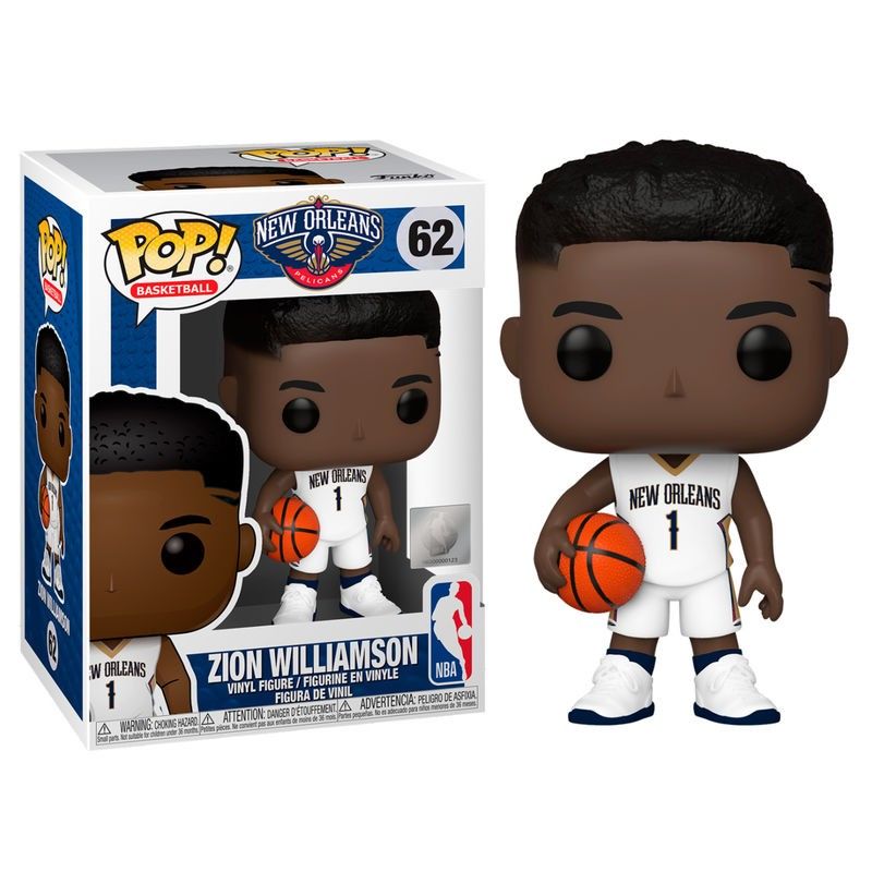 Funko pop nba new orleans pelicans zion williamson 44279