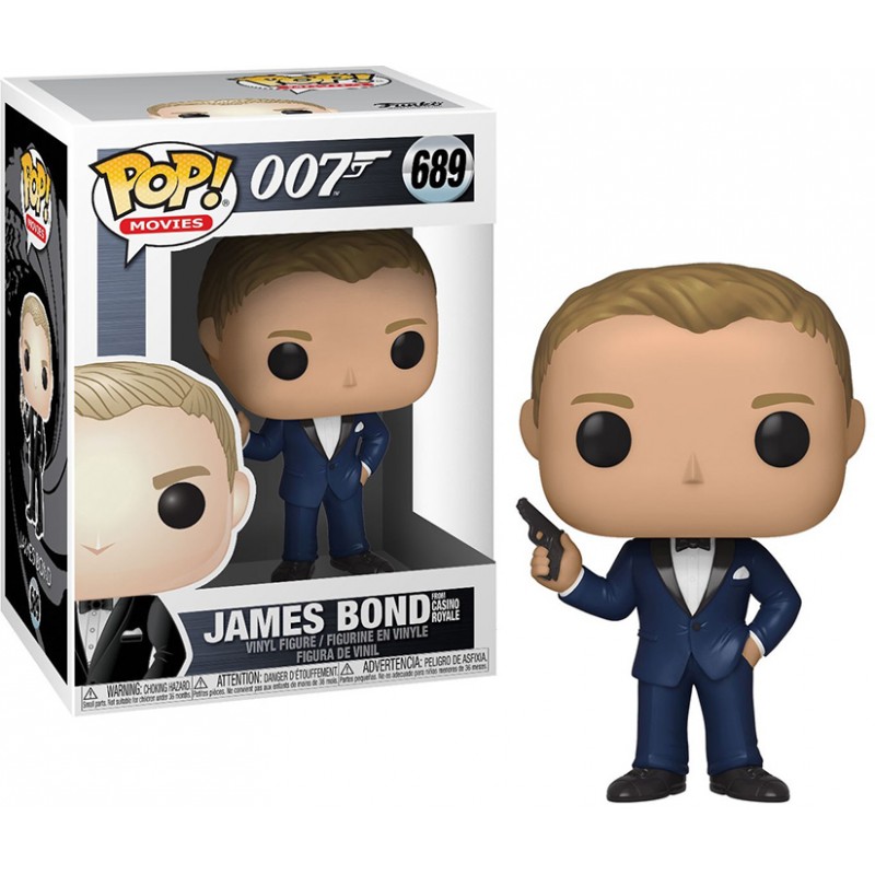 Funko pop james bond casino royale james bond con pistola y traje 35678