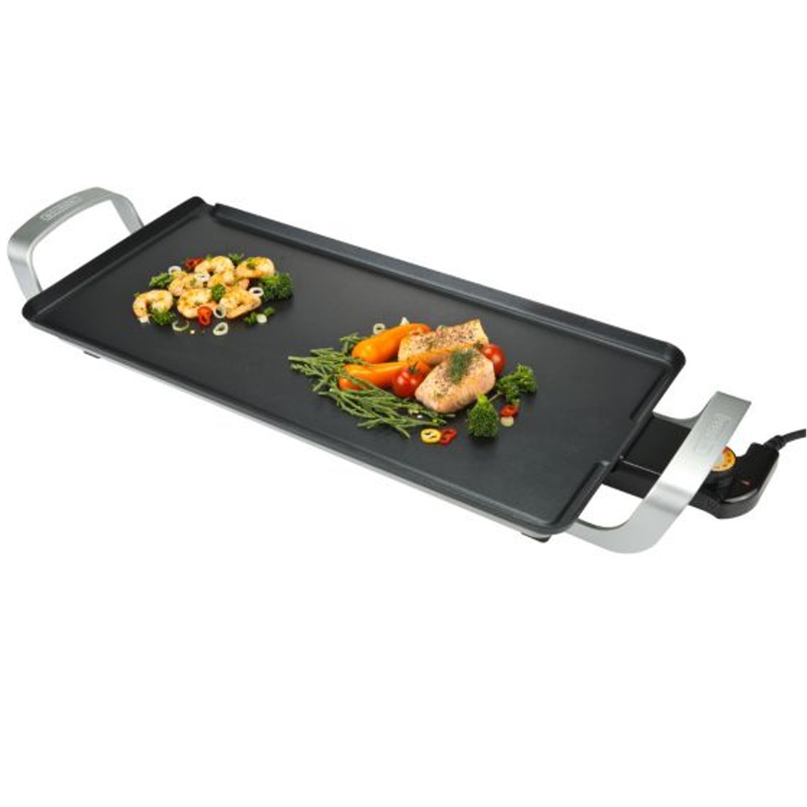 Plancha de asar bourgini classic multi plate plus l  56x26cm