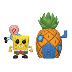 Funko pop town bob esponja bob esponja gary & casa piña 39547