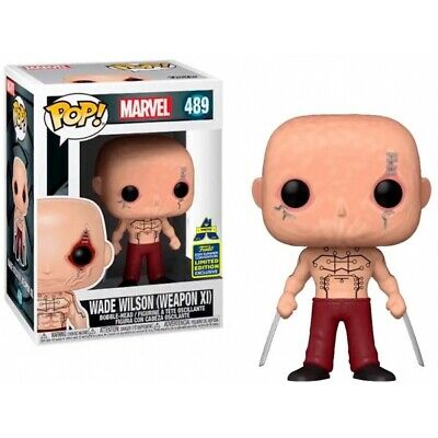 Funko pop marvel x - men wade wilson arma xi convencion san diego 2020 48908