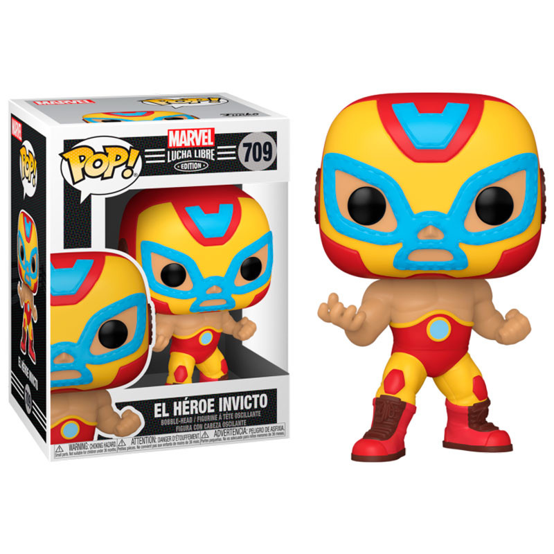 Funko pop marvel luchadores iron man 53871