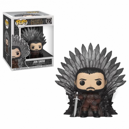 Funko pop juego de tronos jon snow sentado en el trono de hierro 37791