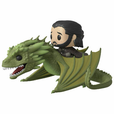 Funko pop rides juego de tronos jon snow montado en rhaegal 44448