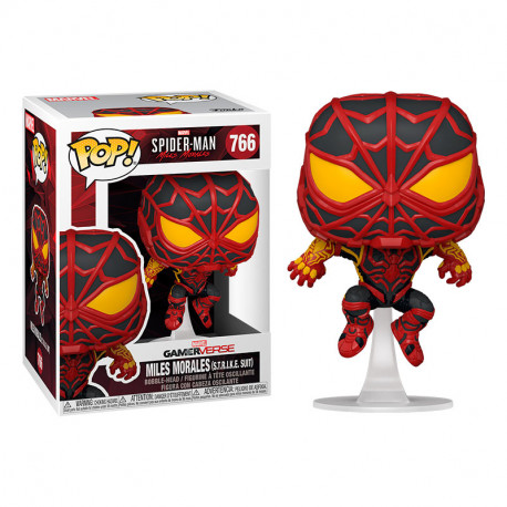 Funko pop marvel gamerverse spider - man miles morales strike suit 50151
