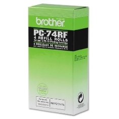Cinta termica brother pc74rf144 paginas fax t104 t106 - 4 paquetes