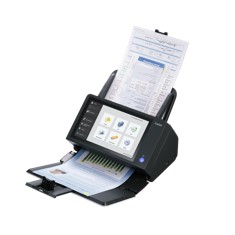Escaner sobremesa canon imageformula sf - 400 45ppm -  adf -  red -  duplex -  pantalla tactil -  scanfront -  pasaporte -  6000 escaneos - dia