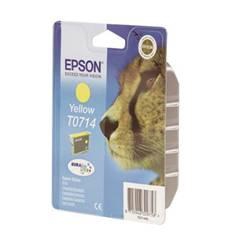 Cartucho tinta epson t071340 amarillo 7ml stylus d78 - 92 -  120 -  dx40x0 -  44x0 -  50x0 -  60x0 -  74x0 -  84x0 -  7000f -  guepardo