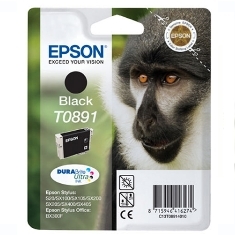 Cartucho tinta epson t0891 negro 3.5ml s20 - sx105 - sx200 - sx205 - sx 405 -  mono