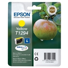 Cartucho tinta epson t129440 amarillo 11.2ml sx420w -  sx425w - sx525wd - sx620fw - b42wd - bx305f - bx305fw - bx320fw - bx525wd -  bx625fwd - bx925fwd -  manzana