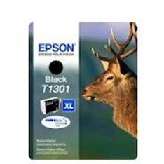 Cartucho tinta epson t1301 negro stylus sx525wd - 620fw - b42wd - 525wd - 625fwd -  ciervo