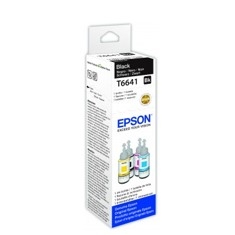 Cartucho ecotank epson 664 t664140 negro 70ml l355 - l555