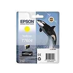 Cartucho tinta epson t760440 amarillo supercolor p600sc - p600 -  orca