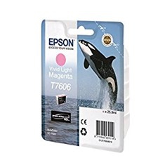 Cartucho tinta epson t760440 magenta claro supercolor p600sc - p600 -  orca